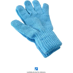 Kardelen Butik Denizli Tam Parmak Çocuk Orlon Eldiven ( 5-8 Yaş )