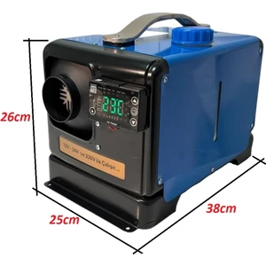 Ahmet Otomotiv Taşınabilir Webasto Çanta Tipi Portatif 12V-24V-220V