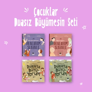 Çocuklar Duasız Büyümesin Seti 4 Kitap - Sait Köşk