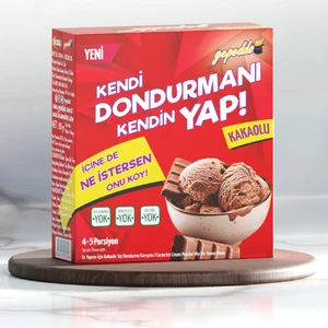 Ev Yapımı Için Kakaolu Dondurma Tozu