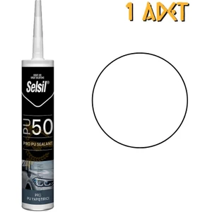 Poliüretan Mastik Yapıştırıcı PU50 Beyaz 280 Ml. - 1 Adet