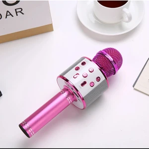 Bty WS 858L LED Işıklı Bluetooth Hoparlörlü Karaoke Mikrofon