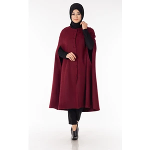 Gri Kaşe Pelerin Panço