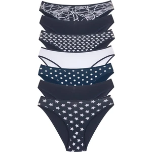 18001-2 Kadın 7'li Star In Love Bikini Külot Paketi V6