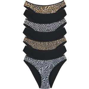 18001-6 Kadın 7'li Leo In Love Bikini Külot Paketi V10