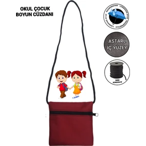 Okul Çocuk Boyun Cüzdanı