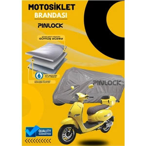 Kuba Brillant Su Geçirmez Dayanıklı Motosiklet Brandası Miflonlu Kalın Premium Kumaş Clipsli