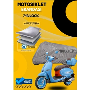 Arora Cappucino Uyumlu Su Geçirmez Dayanıklı Motosiklet Brandası Miflonlu Kalın Kumaş Clipsli