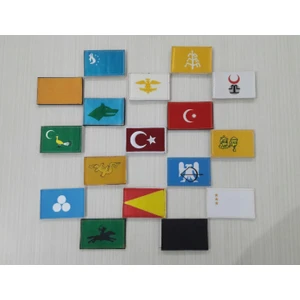 Ötüken Giyim 16 Büyük Türk Devleti Peç Arma Seti