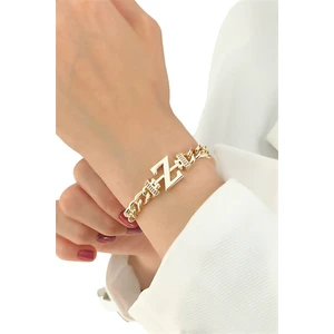 ÇLK Accessories Z Harf Zirkon Taş Bileklik