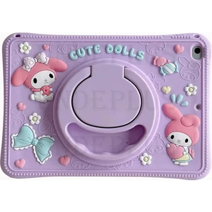 Samsung Galaxy Tab A8 10.5 SM-X200 2021 Kılıf Cute Dolls Standlı Eğlenceli 3D Karekterli Çocuk Kılıfı