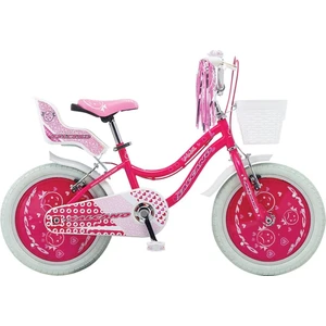 Muki 16 Jant Çocuk Bisikleti Beyaz-Pembe
