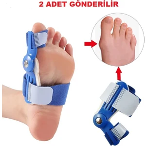 Başarı Ortopedi Ayak Baş Parmak Kemik Koruyucu Bunyon Kemik Çıkıntı Düzeltici Makaralı Gece Ateli Halluks 2 Adet