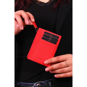 853  Hakiki Deri Slim Kartlık