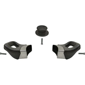Siyah Tencere Tava Yan Kulpları ve Cam Kapak Kulp Seti (2 Set)