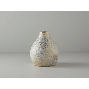 English Home Pavia Stoneware Vazo 19X22 cm Gold