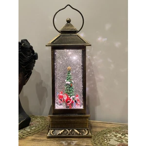 Kar Küresi , Çam Ağacı, Işıklı, Hareketli, Kendinden Yaldız Yağdırma, Noel Baba, Yeni Yıl, Yılbaşı