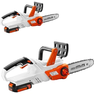 Dynamic Max 598VF45 cm Pala Bakır Sargılı Çift Akülü Dal Ağaç Bıçkı Kesme Motoru Testere Makinesi Otomatik