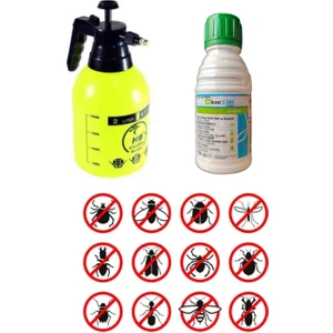 Çiftlik Bahçe Ilaçlama/icon 2.5ec 100 ml / Karasınek Tatarcık Sivrisinek ılacı/2 Lt Ilaçlama Aleti