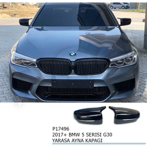 Pnd Bmw G30 Batman - Yarasa Ayna Kapağı (Piano Black) 2017+