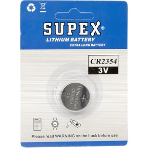 Supex CR2354 3 Volt Lityum Pil Tekli