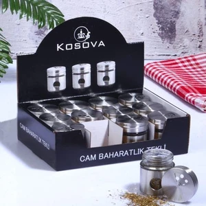 CAM-440 Metal Küçük Tekli Tuzluk