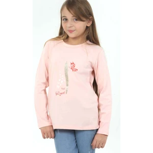 Dekim Moda Kız Çocuk Uzun Kollu Tişörtıslami Elif Nesli Baskılı