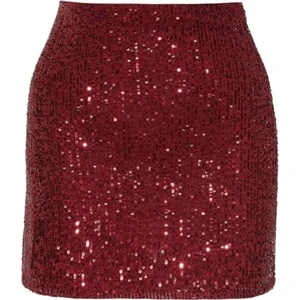 Shop Krutzo Kadın Pul Payet Mini Etek