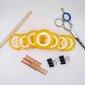 1 Paket Şeffaf Para Bandı 12'li