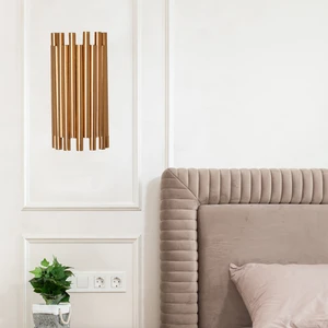 Gold Rengi 3 Renkli Ledli Aplik Duvar Lambası Otel Salon Ev Ofis Restaurantlar Için Aplik Modelleri
