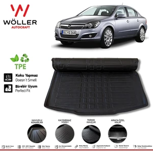 Opel Astra H Bagaj Havuzu Sedan 2007 2013 Arası 3D Wöller Ultraflex Esnek