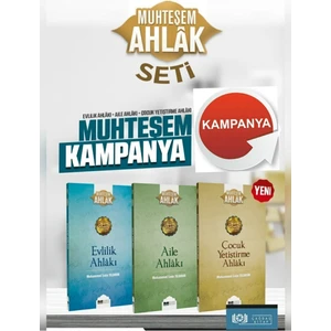 Muhteşem Ahlak Serisi Aile ve Çocuk Eğitimi 3 Kitap Seti Muhammed Emin Yıldırım
