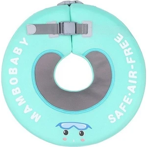 Mambobaby Emniyet Kemerli  Bebek  Yüzme Boyun Simidi  - Yeşil