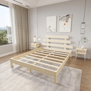 Lotus x  Model Vernikli Çam Ahşap Karyola