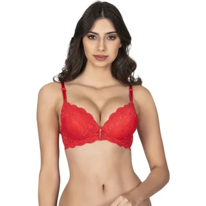 Dantelli Dolgulu Sütyen 1112Kırmızı