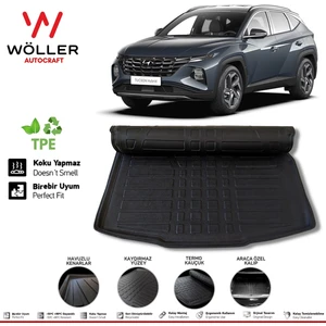 Hyundai Tucson Bagaj Havuzu 2021 Sonrası 3D Wöller Ultraflex Esnek