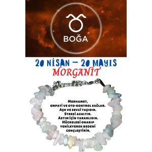 Doğal Taş Dünyası Boğa Burcu Burç Bilekliği