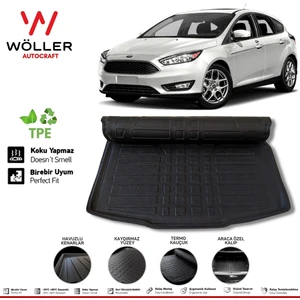Focus 4 Bagaj Havuzu Sedan 2015 2018 Arası 3D Wöller Ultraflex Esnek
