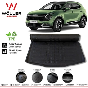 Kia Sportage Bagaj Havuzu 2022 Sonrası 3D Wöller Ultraflex Esnek