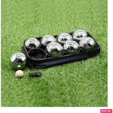 Povit Çantalı 8'li Bocce Set 8 Adet Krom Çelik Bocce Topu Fiyatı