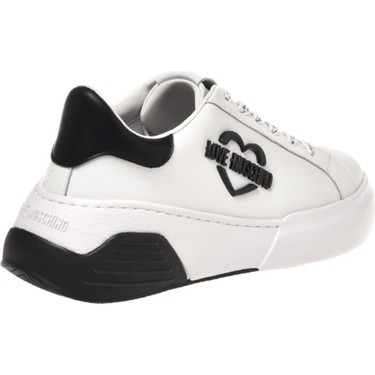 Love Moschino Beyaz - Siyah Kadın Sneaker JA15105G1HIA110A Fiyatı Love Moschino Beyaz - Siyah Kadın Sneaker JA15105G1HIA110A Fiyatı