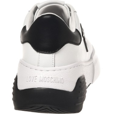 Love Moschino Beyaz - Siyah Kadın Sneaker JA15105G1HIA110A Fiyatı