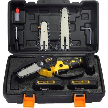 Germany Steel 598VF Bakır Çift Pala Çift Batarya Şarjlı Ağaç Fiyatı