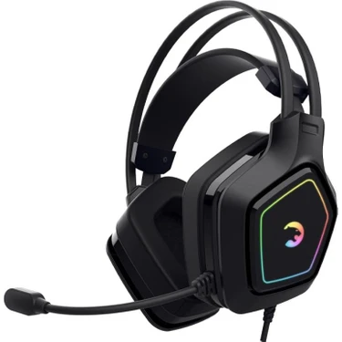 Gamepower Mihawk Pro Siyah 7.1 Surround Hi-Fi Rgb Titreşimli Gaming Kulaklık (Memory