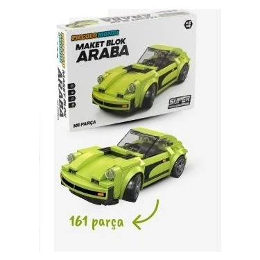 Piccolo Mondi 161 Parça Maket Blok Araba 3395 Fiyatı