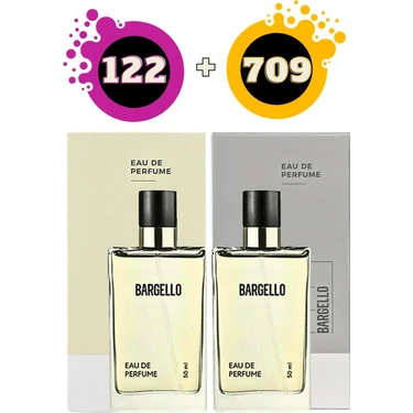 Bargello 122 Edp Oriental 50 ml Kadın Parfüm + 709 Edp Oriental 50 ml Erkek Parfüm