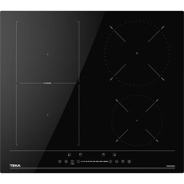 Teka - Ibf 64200 Sss Bk - Ankastre Cam Seramik Indüksiyonlu Ocak - 7000 W - Siyah - 60 cm -