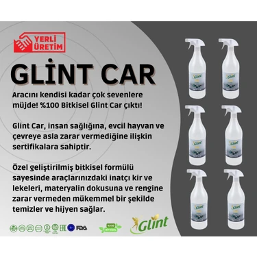 Glint Car 6 x 1 Lt. %100 Bitkisel Araç Jant Yıkama Bakım Spreyi Demirtozu