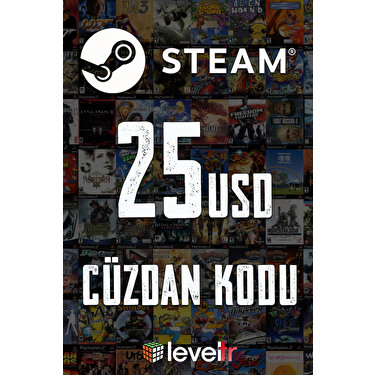 Steam 25 Usd Cüzdan