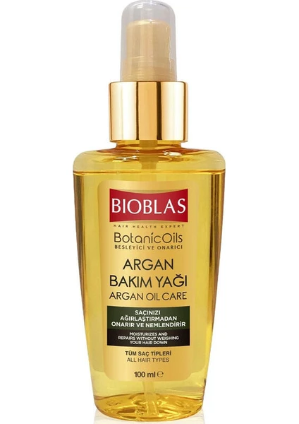 Botanic Oils Argan Saç Bakım Yağı 100 ml